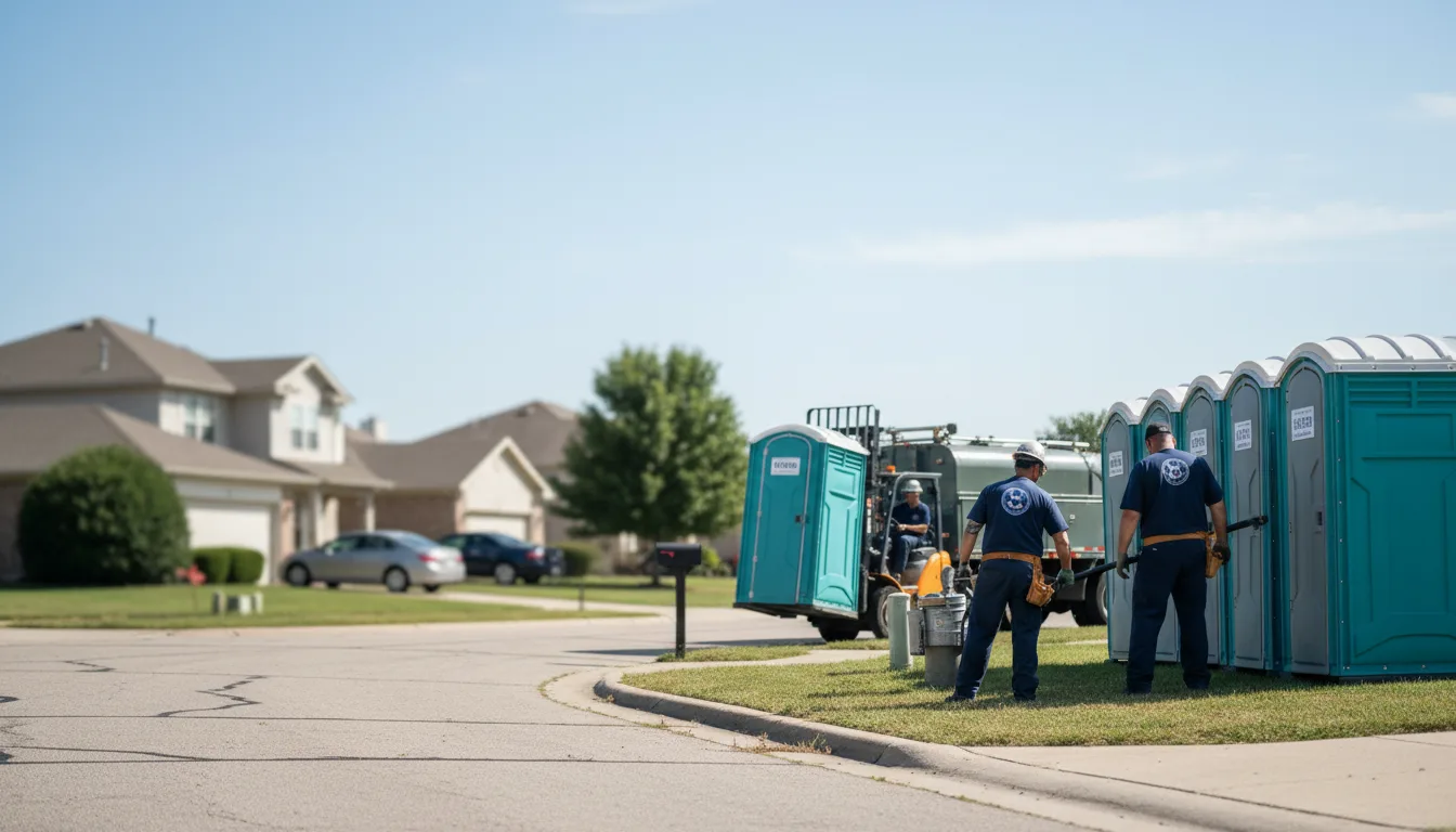 Porta Potty Rental in Pratt, KS near me